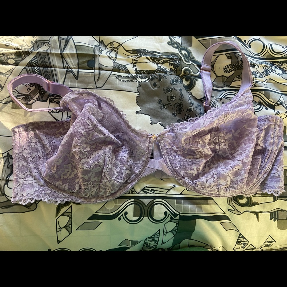 Savage x Fenty purple lace bra *gently used*